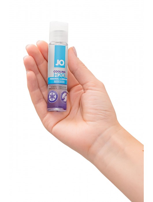 Охлаждающий лубрикант на водной основе JO H2O COOLING - 30 мл. - System JO - купить с доставкой в Орле