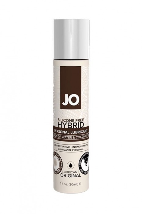 Водно-масляный лубрикант JO Silicon free Hybrid Lubricant ORIGINAL- 30 мл. - System JO - купить с доставкой в Орле