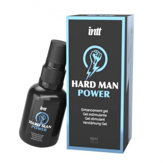 Стимулирующий гель для мужчин Hard Man Power - 15 мл. - INTT - купить с доставкой в Орле