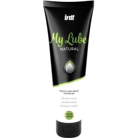 Увлажняющий гель-лубрикант на водной основе  для тела My Lube Natural - 100 мл. - INTT - купить с доставкой в Орле