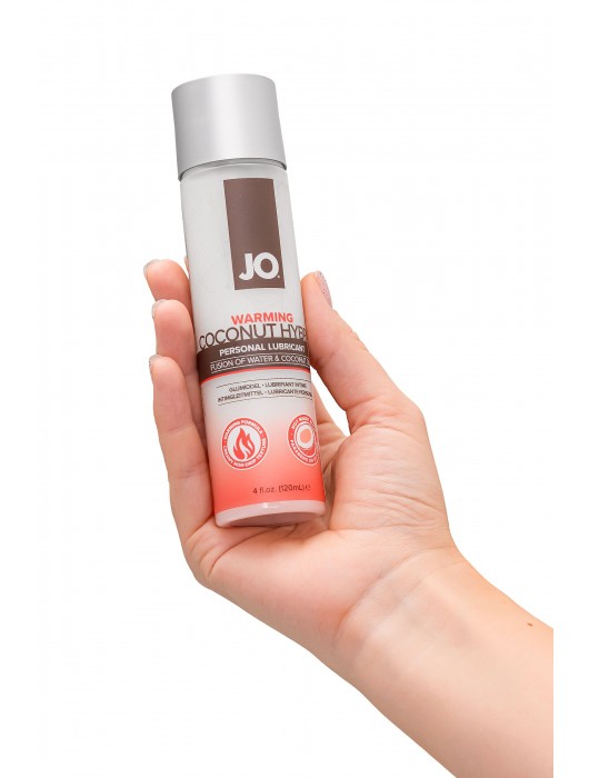 Водно-масляный лубрикант с разогревающим эффектом Hybrid Lubricant WARMING - 120 мл. - System JO - купить с доставкой в Орле