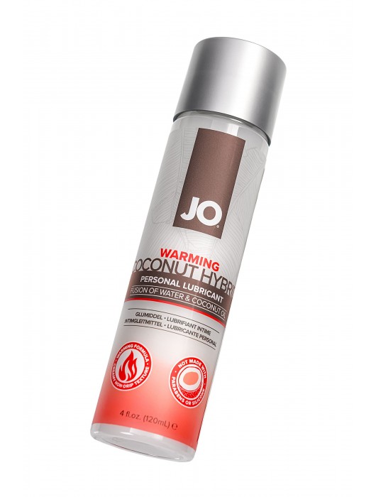 Водно-масляный лубрикант с разогревающим эффектом Hybrid Lubricant WARMING - 120 мл. - System JO - купить с доставкой в Орле