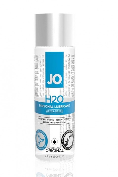 Нейтральный лубрикант на водной основе JO Personal Lubricant H2O - 60 мл. - System JO - купить с доставкой в Орле