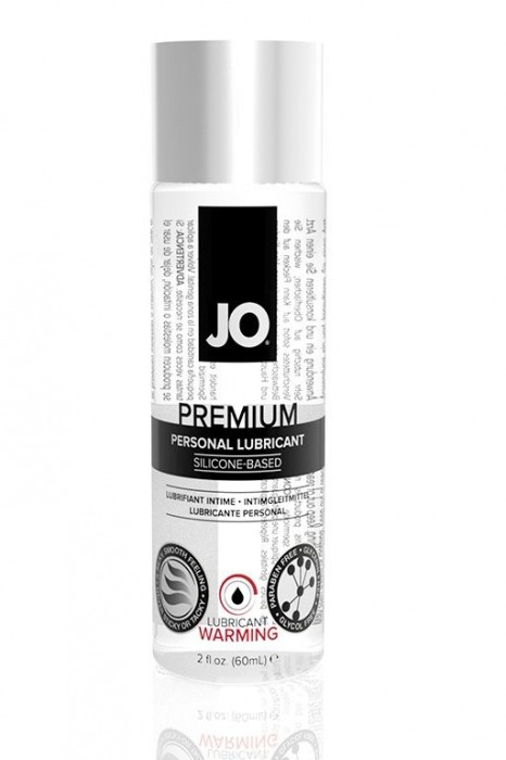 Возбуждающий лубрикант на силиконовой основе JO Personal Premium Lubricant  Warming - 60 мл. - System JO - купить с доставкой в Орле