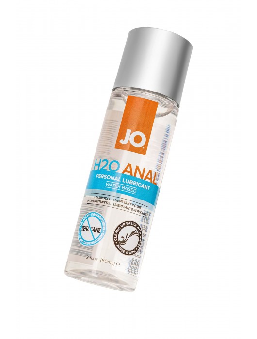 Анальный лубрикант на водной основе JO Anal H2O - 60 мл. - System JO - купить с доставкой в Орле