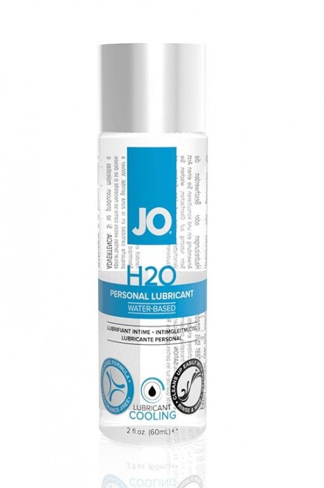 Охлаждающий лубрикант на водной основе JO Personal Lubricant H2O COOLING - 60 мл. - System JO - купить с доставкой в Орле