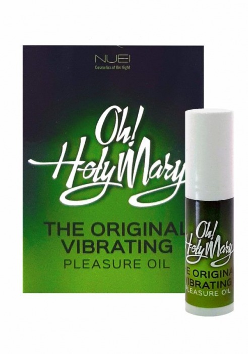 Масло унисекс с эффектом вибрации Oh! Holy Mary - 6 мл. - Nuei cosmetics - купить с доставкой в Орле