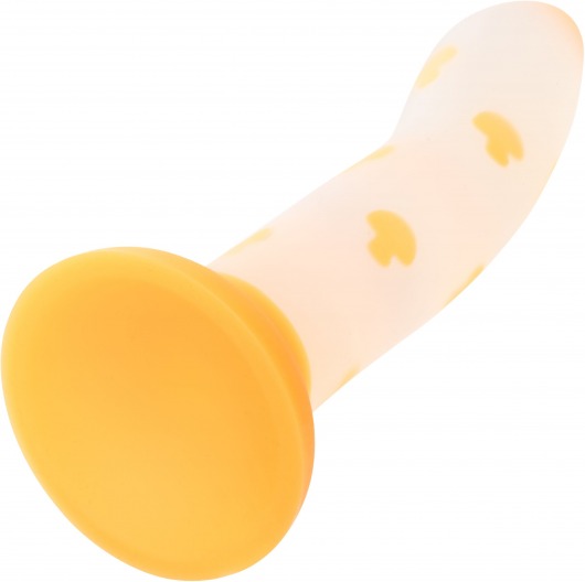 Светящийся в темноте фаллоимитатор Glow Stick Mushroom - California Exotic Novelties