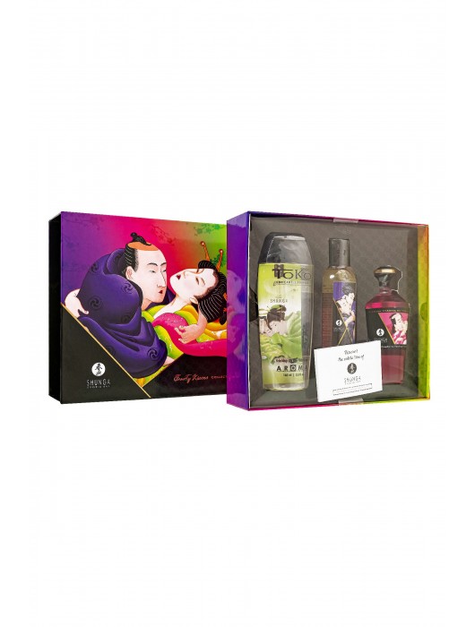 Подарочный набор Fruity Kisses из 3 предметов - Shunga - купить с доставкой в Орле