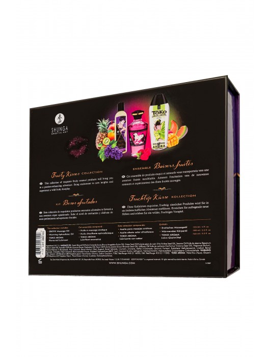 Подарочный набор Fruity Kisses из 3 предметов - Shunga - купить с доставкой в Орле