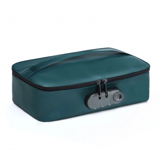 Зеленая сумочка для хранения игрушек Discreet Box - Dorcel - купить с доставкой в Орле