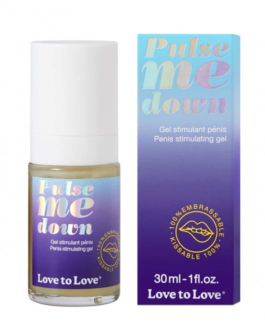Стимулирующий гель для пениса Pulse Me Down - 30 мл. - Love to Love - купить с доставкой в Орле
