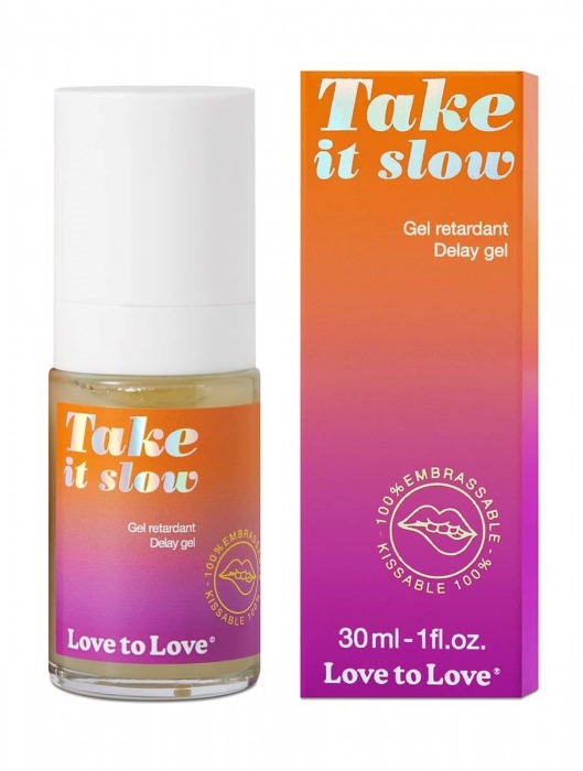 Пролонгирующий гель для мужчин Take It Slow - 30 мл. - Love to Love - купить с доставкой в Орле