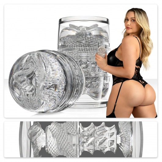 Прозрачный двусторонний мастурбатор Fleshlight Quickshot Mia Malkova - Fleshlight - в Орле купить с доставкой