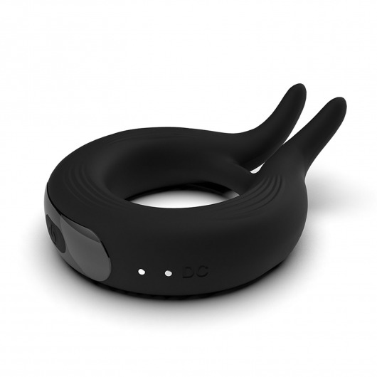 Черное эрекционное кольцо Marry Me Rechargeable Vibrating Cockring - Adrien Lastic - в Орле купить с доставкой