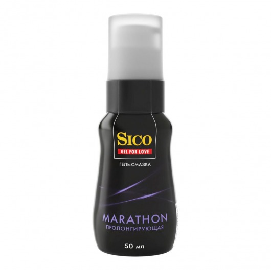Пролонгирующая гель-смазка Sico Marathon - 50 мл. - Sico - купить с доставкой в Орле