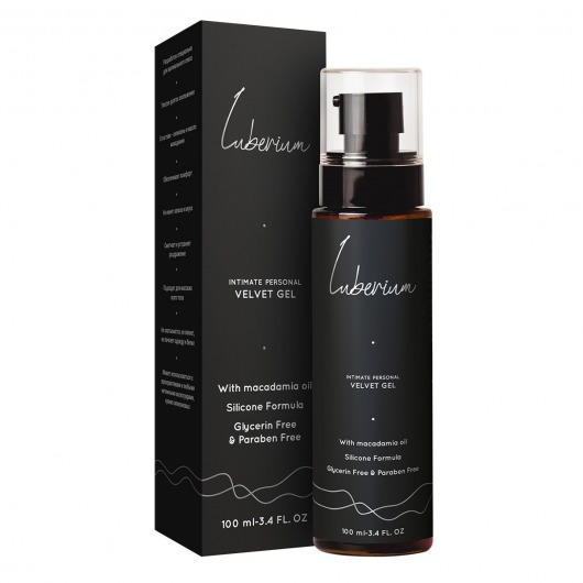 Интимный гель на силиконовой основе с маслом макадамии Luberium Velvel Gel - 100 мл. - Luberium - купить с доставкой в Орле