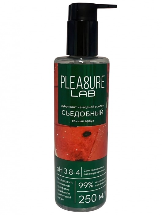 Лубрикант на водной основе Pleasure Lab с ароматом арбуза - 250 мл. - Pleasure Lab - купить с доставкой в Орле