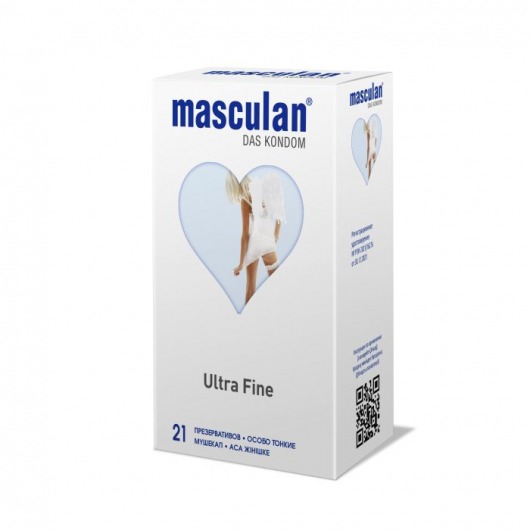 Особо тонкие презервативы Masculan Ultra Fine - 21 шт. - Masculan - купить с доставкой в Орле