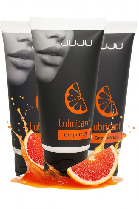 Набор из 3 съедобных лубрикантов JUJU со вкусом грейпфрута - JuJu - купить с доставкой в Орле Набор из 3 съедобных лубрикантов JUJU со вкусом грейпфрута - JuJu - купить с доставкой в Орле