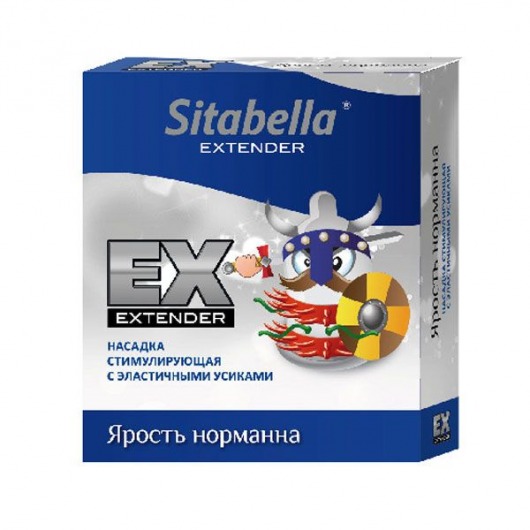 Стимулирующая насадка Sitabella Extender  Ярость норманна - Sitabella - купить с доставкой в Орле