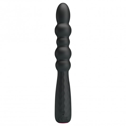 Черный гибкий анальный вибратор - 18,5 см. - Baile в Орле Черный гибкий анальный вибратор - 18,5 см. - Baile