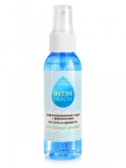 Парфюмированный спрей Intim Health для нижнего белья и тела с цветочным ароматом - 95 мл. -  - Магазин феромонов в Орле