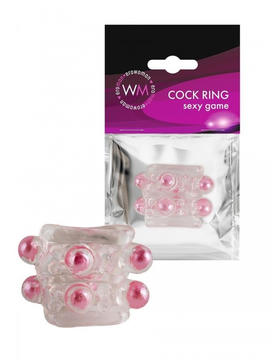 Прозрачная насадка на пенис с цветными шариками - Erowoman-Eroman - в Орле купить с доставкой