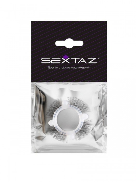 Эластичное кольцо с «ресничками» и 4 шариками - Sextaz - в Орле купить с доставкой