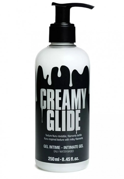 Лубрикант на водной основе Creamy Glide с консистенцией спермы - 250 мл. - Strap-on-me - купить с доставкой в Орле