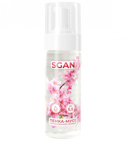 Пенка-мусс для интимной гигиены SGAN с пребиотиками - 150 мл. - SGAN - купить с доставкой в Орле