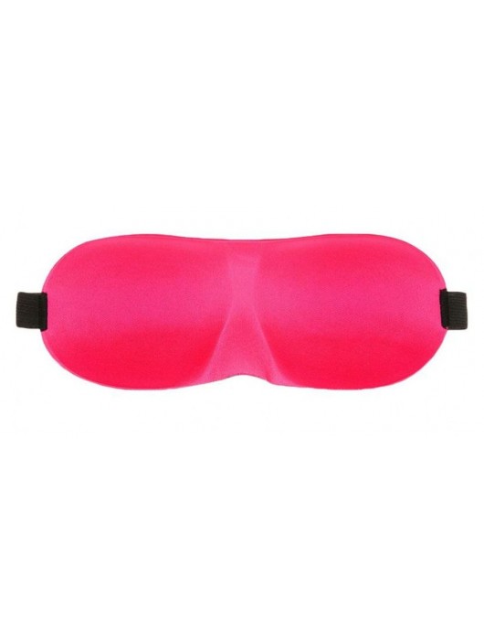 Розовая глухая маска на резинке - Sitabella - купить с доставкой в Орле