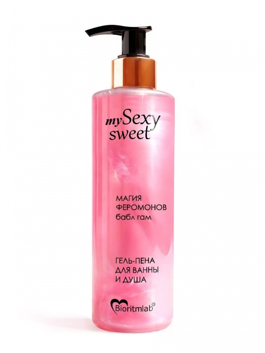 Гель-пена для ванны и душа Sexy Sweet с феромонами и ароматом бабл-гам - 200 мл. -  - Магазин феромонов в Орле