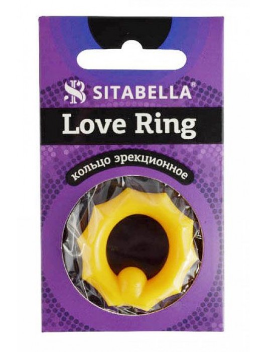 Цветное эрекционное кольцо Love Ring - Sitabella - в Орле купить с доставкой