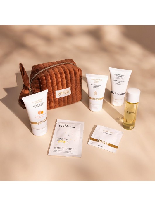 Набор YESforLOV La Trousse Enchantée в коричневой косметичке - YESforLOV - купить с доставкой в Орле