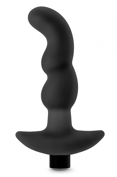 Черный вибромассажер простаты Prostate Massager 03 - 15,2 см. - Blush Novelties - в Орле купить с доставкой