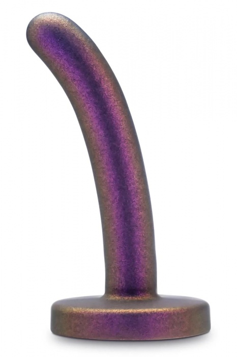 Фиолетовая насадка с гладкой поверхностью Surrender 4.75 Inch Beginner Pegging Dildo - 12 см. - Blush Novelties - купить с доставкой в Орле