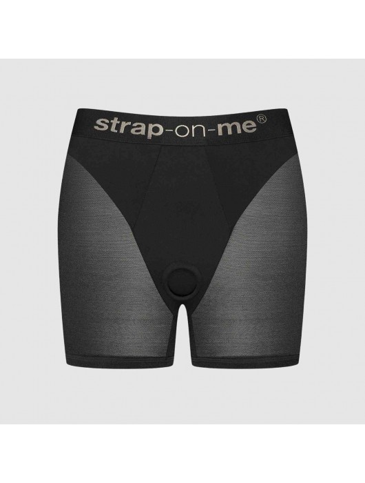 Трусики-шорты для фиксации насадок Strap-on-me Harness Lingerie Halo - size S - Strap-on-me - купить с доставкой в Орле