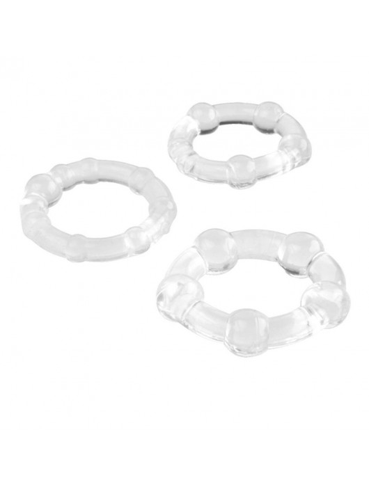 Набор из 3 эрекционных прозрачных колец - Boys of Toys - в Орле купить с доставкой
