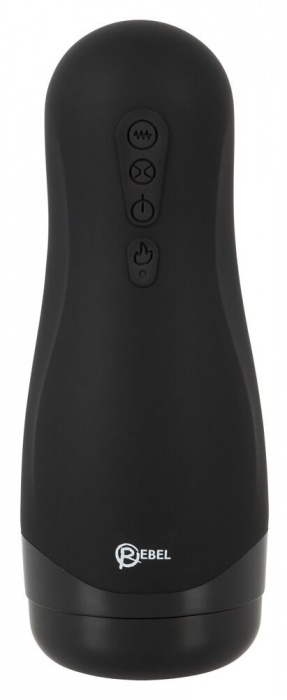 Черный вибромастурбатор с подогревом Masturbator with 3 Functions - Orion - в Орле купить с доставкой
