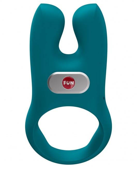 Зеленое эрекционное виброкольцо Nos - Fun Factory - в Орле купить с доставкой