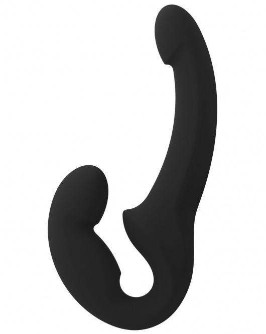 Черный безремневой страпон Share Lite - Fun Factory - купить с доставкой в Орле