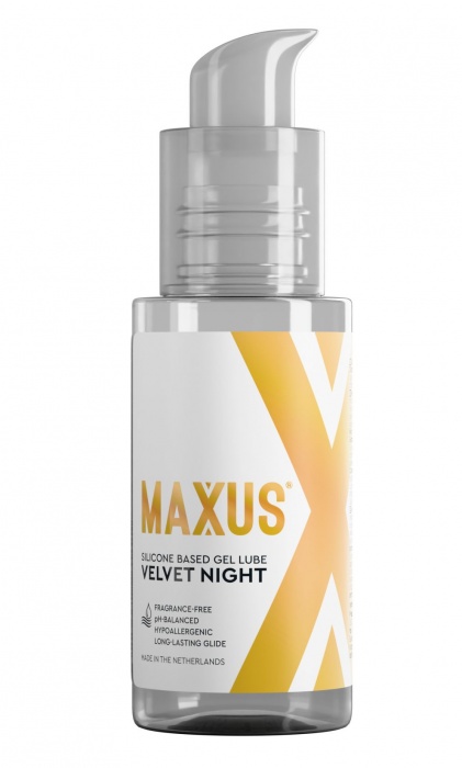 Лубрикант на силиконовой основе MAXUS Velvet Night - 50 мл. - Maxus - купить с доставкой в Орле