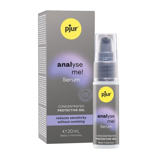 Расслабляющая анальная сыворотка pjur Analyse Me Serum - 20 мл. - Pjur - купить с доставкой в Орле