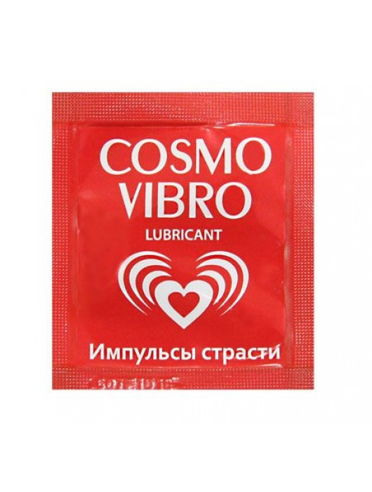 Пробник женского стимулирующего лубриканта на силиконовой основе Cosmo Vibro - 3 гр. - Биоритм - купить с доставкой в Орле