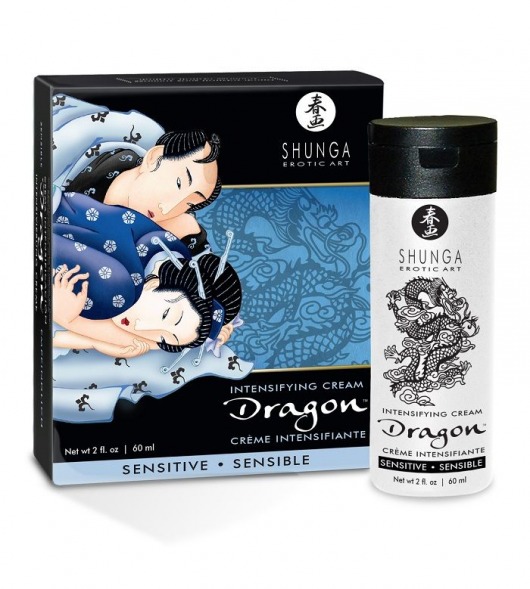 Интимный мужской крем SHUNGA DRAGON SENSITIVE - 60 мл. - Shunga - купить с доставкой в Орле