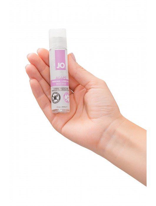 Лубрикант на водной основе для женщин JO AGAPE ORIGINAL - 30 мл. - System JO - купить с доставкой в Орле