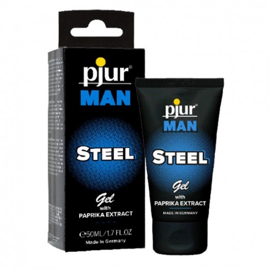 Эрекционный гель для пениса pjur MAN Steel Gel - 50 мл. - Pjur - купить с доставкой в Орле