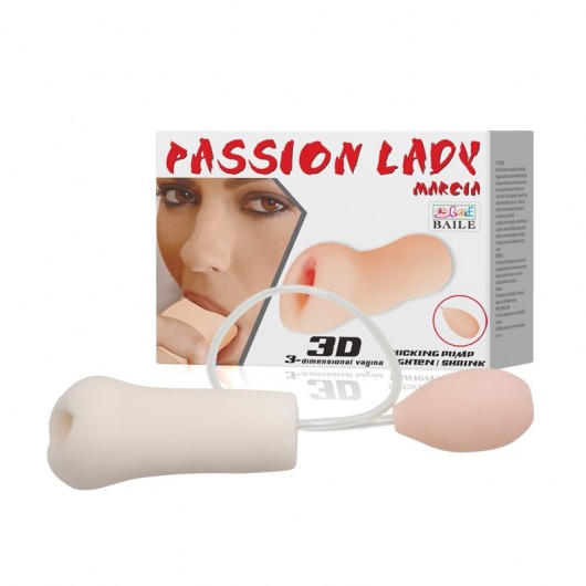 Мастурбатор Passion Lady Marcia с грушей для имитации посасывания - Baile - в Орле купить с доставкой