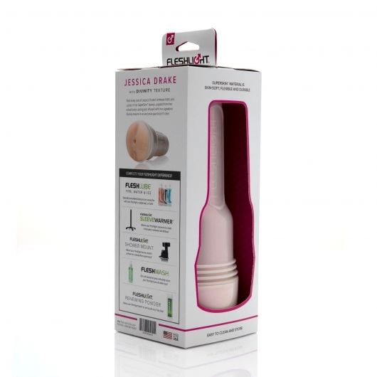 Мастурбатор-вагина Fleshlight Girls - Jessica Drake Heavenly - Fleshlight - в Орле купить с доставкой